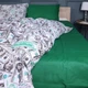 Комплект постельного белья MirSon Полуторный 143х210 см 17-0589 Dollars Бязь (2200007047192) - изображение 2