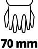 Einhell Ножиці для трави акумуляторні GC-CG 3,6/70 Li WT, 3.6В 2 Аг, 70/110мм, крок різу 8мм, 0.8кг - изображение 9