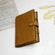 Обкладинка на блокнот А5 з натуральної шкіри, колір Койот. Leaflet Leather - зображення 2
