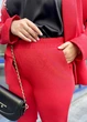 Классический костюм тройка 4417243 Красный 52-54 - изображение 5