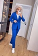 Fashions • Женский брючный костюм Вивальди Fashions 42-44 электрик (2207-бу) - изображение 3