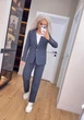 Fashions • Женский брючный костюм Вивальди Fashions 50-52 графит (2207-бу) - изображение 3