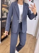 Fashions • Женский брючный костюм Вивальди Fashions 50-52 графит (2207-бу) - изображение 10