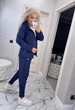 Fashions • Костюм жіночий прогулянковий Dannie Fashions 58-60 темно-синій (#503/а-ел) - зображення 2