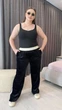 Fashions • Жіночі штани-палаццо Lettie Fashions 50-52 чорний (513-ел) - зображення 1