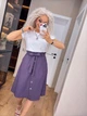 Fashions • Спідниця жіноча Дженні Fashions 42-44 фіолетовий (0826-бу) - зображення 2