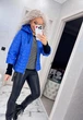 Fashions • Куртка женская с довязом "Dream" Fashions 50 электрик (№3508/а-мк) - изображение 10