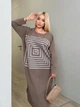 Fashions • Сукня-туніка Aspen Fashions 54-58 мокко (#505-ел) - зображення 5
