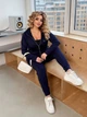 Fashions • Костюм жіночий прогулянковий Dannie Fashions 50-52 темно-синій (#503-ел) - зображення 2