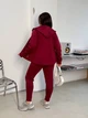 Fashions • Костюм жіночий прогулянковий Dannie Fashions 58-60 бордовий (#503-ел) - зображення 2
