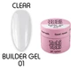 Гель будівельний Toki-Toki Builder Gel №01 Clear, 15 мл - зображення 1