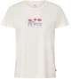 Футболка бавовняна жіноча Levi's The Perfect Tee 173692113 XS Кремова з принтом (5401105679415) - изображение 4