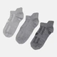 Набор женских носков коротких 4F Socks Cas F194 4FAW23USOCF194-92M 39-42 3 пары Разноцветный (5904698391295) - изображение 7