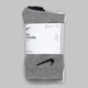 Набор женских носков высоких хлопковых Nike U Nk Everyday Ltwt Crew SX7676-964 (34-38) 3 пары Черный/Белый/Серый (194955549407) - изображение 7