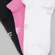 Набор женских носков коротких 4F Socks Cas F194 4FAW23USOCF194-93S 39-42 3 пары Разноцветный (5904698391301) - изображение 9