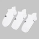 Набор женских носков коротких 4F Socks Cas F194 4FAW23USOCF194-10S 39-42 3 пары Белый (5904698391172) - изображение 3