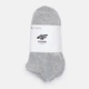 Набор женских носков коротких хлопковых 4F Socks Cas F214 4FWAW23USOCF214-27M 39-42 5 пар Серый (5904698436095) - изображение 6