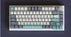Клавіатура AJAZZ AK75 PRO White-Green Ігрова Бездротова Механічна. 2.4G/Bluetooth/Кабель. Hot-Swap . Flying Fish Switch - зображення 1