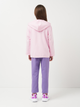 Детский спортивный костюм (толстовка + штаны) Adidas J 3S Ft Ts 220 JN6482 134-140 см Розовый (4067901416978) - изображение 2