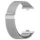 Ремінець для фітнес-браслету Xiaomi Smart Band 9Pro / 8Pro Milanese design Silver - зображення 4