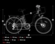 Електровелосипед міський DYU C6 (250 Вт; 12,5 А/год; 36 В), колеса 26", з ручкою газу, білий - зображення 5
