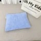 Махрова подушка в коляску Oh My Kids колір блакитний - зображення 1