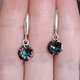 Комплект прикрас Hand Made жіночий з кристалами Swarovski кольору Vitrail Medium - зображення 8