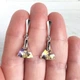 Комплект прикрас Hand Made жіночий з кристалами хамелеонами Swarovski кольору Crystal AB - зображення 5