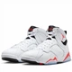 Кроссовки Air Jordan 7 Retro White Infrared White CU9307-160 40 - изображение 4