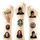 Детские татуировки Венздей Wednesday Tattoo Set - изображение 2