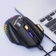 Беспроводная мышь IMICE GW-X7 геймерская мышка для ПК на аккумуляторе с RGB 7 цветной подсветкой 3200dpi - изображение 5