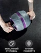 Ролик-колесо тренажер для преса Perfect AB Carver Pro Фіолетовий - зображення 2