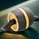 Ролик-колесо тренажер для пресса Perfect AB Carver Pro Желтый - изображение 3
