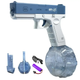 Водяний пістолет електричний акумуляторний Water Gun Glock Синій - зображення 5