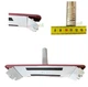 Набор для уборки швабра лентяйка с ведром 8 л Scratch cleaning Mop Red 360° С отжимом и складной ручкой Сменные насадки из микрофибры (1004) - изображение 4