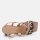 Женские босоножки кожаные Ashoes 3040 36 23.5 см Карамель/Леопард (ROZ6501005907) - изображение 7