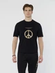Футболка хлопковая длинная мужская Arber T-Shirt Ff19 F13.20.02.332 L Черная (ARB9100253950006) - изображение 1