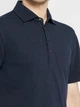 Поло длинное мужское Arber Jersey Polo-Shirt M14.15.09.521 L Синее (ARB2800000505974) - изображение 4