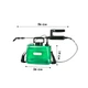 Электрический опрыскиватель Lesko 7.4V 5 л Green 13344-85847 - изображение 4