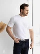 Футболка хлопковая длинная мужская Arber T-Shirt Ff19 MB13.01.00.00 L Белая (ARB2800000482671) - изображение 3
