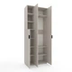Шафа Metkas Home A003L 900x420x2300 ЛДСП Кашемір - зображення 1