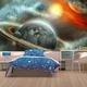 Фотообої Ecooboi Планета Сатурн Артикул10003 Серія Бесшовні - зображення 1