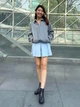 Бомбер женский UNIQLO 217993356 2XL Серый (1159829925) - изображение 8