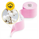 Стрічка кінезіологічна (кінезіо тейп) 4FIZJO 5 см x 5 м Light Pink (P-5907739316028) - зображення 4