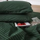 Наволочка MirSon Бязь 17-0612&nbsp;Stripe&nbsp;Emerald 40х60 см (2200008201760) - изображение 4