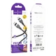 Кабель синхронізації Hoco X109 Silicone PD27W/3A Type-C to Lightning 2m Black (35918_3605821) - зображення 3