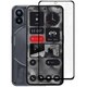 Захисне скло Fiji Premium для Nothing Phone (2) / (A065) повне проклеювання Anti-Static чорний - зображення 1