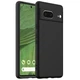 Чехол Fiji Full Soft Premium для Google Pixel 7 противоударный бампер с микрофиброй Black - изображение 1