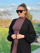 Женский кардиган Ангора Черный Maybel 2XL/3XL 603 (3814_2) - изображение 3