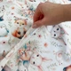 Детское постельное белье для матраса 160х80 см с пододеяльником 140х110 см Oh My Kids «Лисички Зайчики» - изображение 5